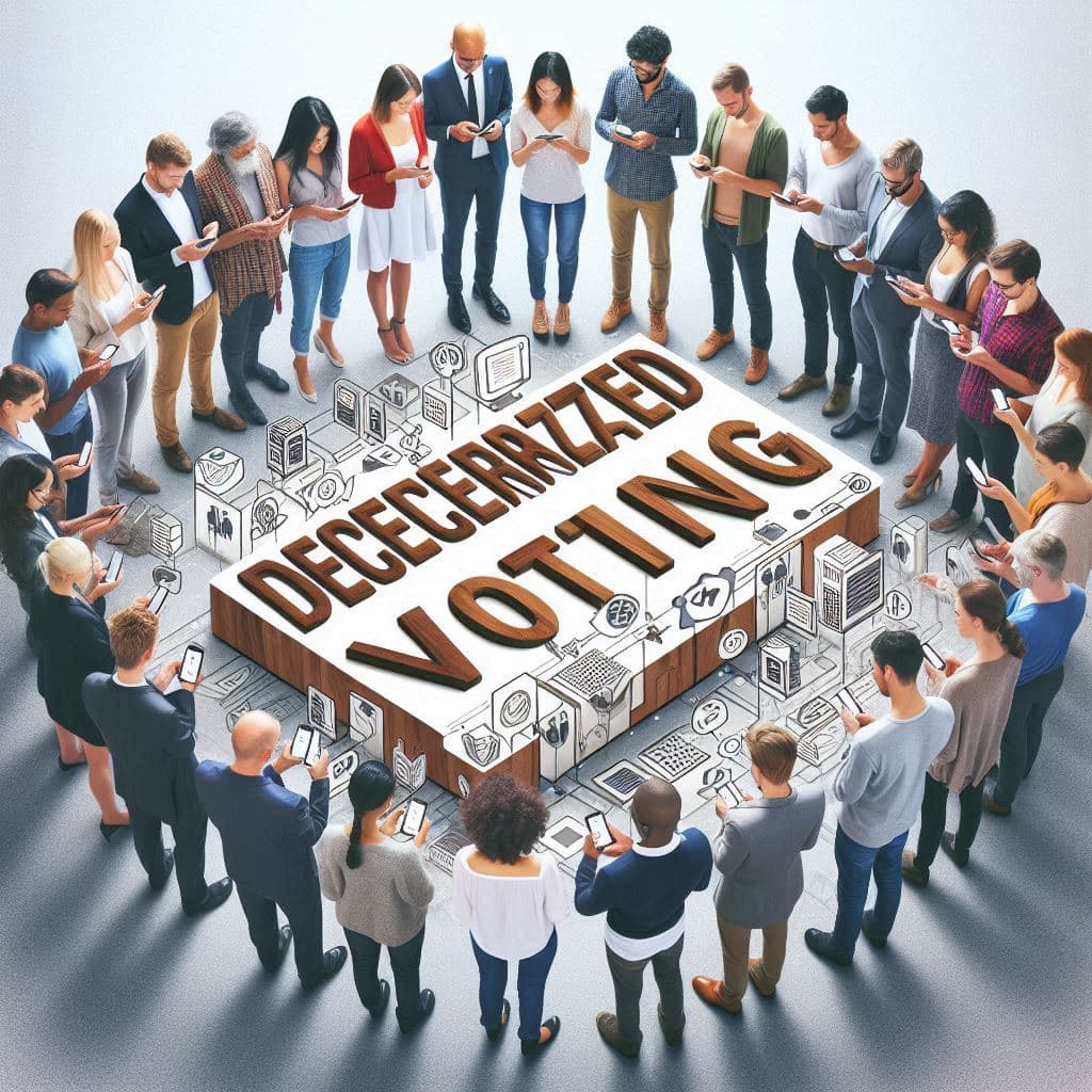 People collaborating on DeBallot